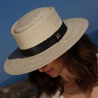 Sombrero Mujer Paja de Papel Blanco ACAPULCO - Raceu Hats