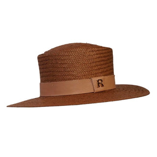 Sombrero Mujer Paja de Papel Marrón ACAPULCO - Raceu Hats