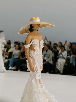 Sombrero Novia Ala XXXL SOFIA - Raceu Hats