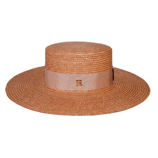 Sombrero Novia Canotier Ala Ancha LIRIA - Raceu Hats