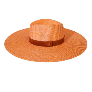 Sombrero Paja de Trigo Ala Ancha Melocotón CASABLANCA - Raceu Hats