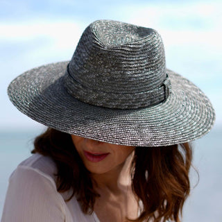 Sombrero Paja Natural Ala Media CALYPSO AQUA - Raceu Hats