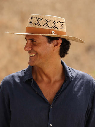 Sombrero Paja Trenzada Ala Media Natural CUZCO - Raceu Hats