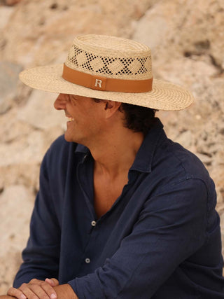 Sombrero Paja Trenzada Ala Media Natural CUZCO - Raceu Hats