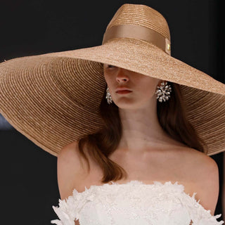 Sombrero Pamela de Novia ELENI - Raceu Hats