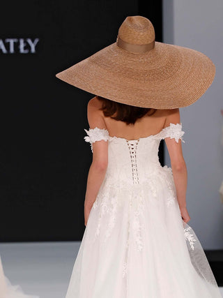 Sombrero Pamela de Novia ELENI - Raceu Hats