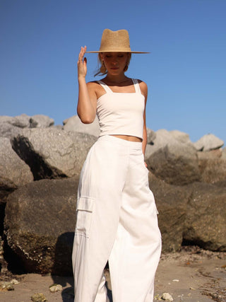 Sombrero Panamá Fedora Color Camel PALERMO - Raceu Hats