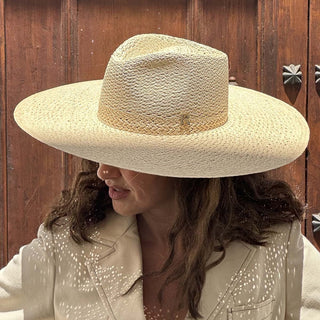 Sombrero Panamá Fedora Color Natural PALERMO - Raceu Hats