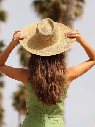 Sombrero Panamá Fedora Color Oliva PALERMO - Raceu Hats