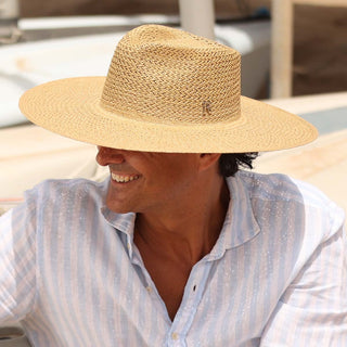Sombrero Panamá Fedora Hombre Color Oliva PALERMO - Raceu Hats