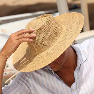 Sombrero Panamá Fedora Hombre Color Oliva PALERMO - Raceu Hats