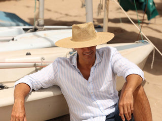 Sombrero Panamá Fedora Hombre Color Oliva PALERMO - Raceu Hats